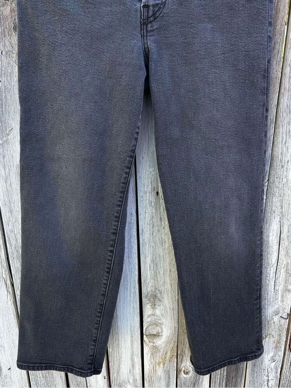 Levi’s Ribcage Straight Ankle Jean Black 28 - Picture 8 of 16